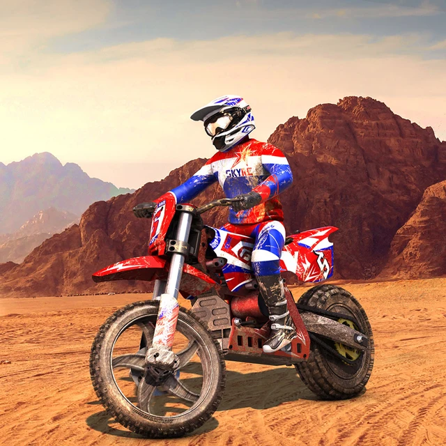 SKYRC SR5 Lightning Knight 1/4 RC Professional Simulation Off road Brushless Motorcycle with Gyroscope Remote Control Adult Toy 2
