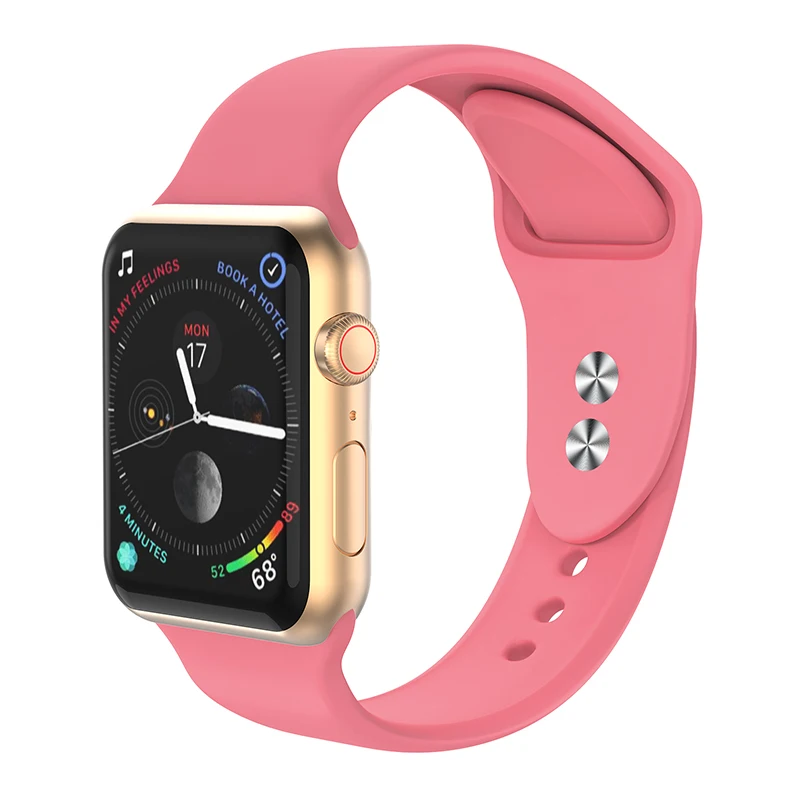 Premium Silicone Smartwatch Wristband Bracelet, Ultra-Durable and Comfortable