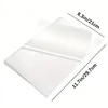 ESHANG 20Sheets Clear Cold Laminating Sheets, 8.3 x 11.7  Inches Adhesive A4 Size Pouches for Documents and Photos 2