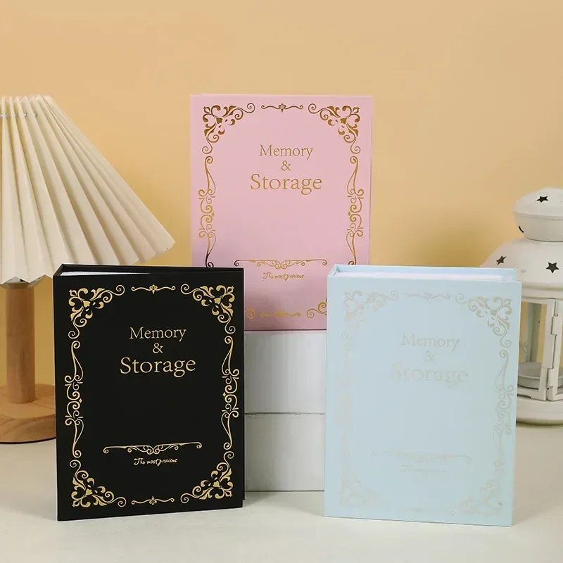 100 Pictures Pockets Gilded Photo Album 6 Inch