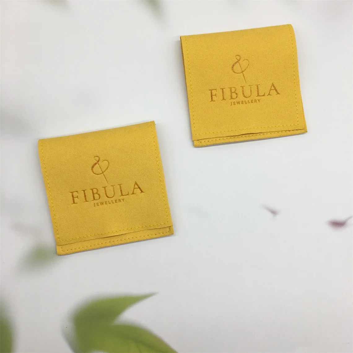 50 ivory microfiber jewelry pouch personalized jewelry bags with custom logo small envelope bag jewelry packaging pouch bulk