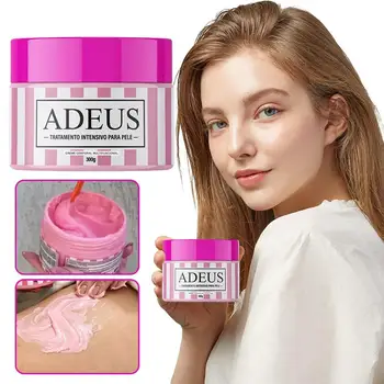 Nuova Crema Corpo Riscaldante Massaggiante 300g con Caffeina e Burro di Karité, Idratazione Profonda per Allenamento Fitness, Pelle Secca, Uomo Donna, Lozione Idratante