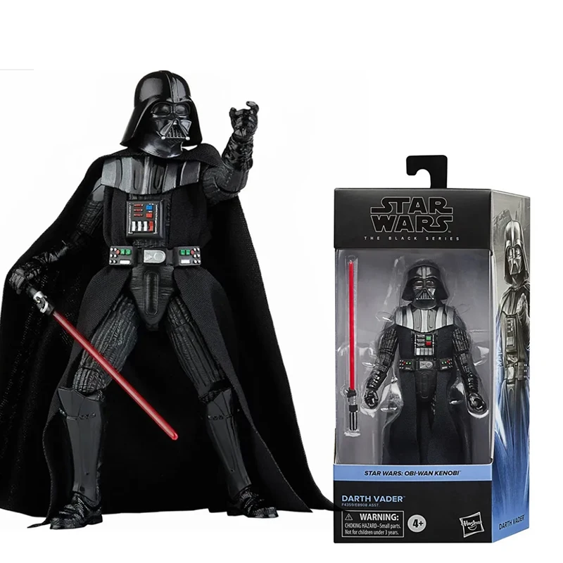 16Cm Original Star Wars The Black Series Darth Vader Action Figure Regalo Da Collezione