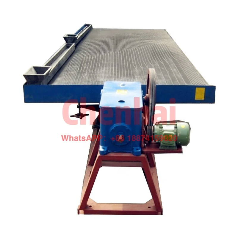 

6S Gold separating Mineral Processing Vibrating Shaking Table concrete machine mining shake table