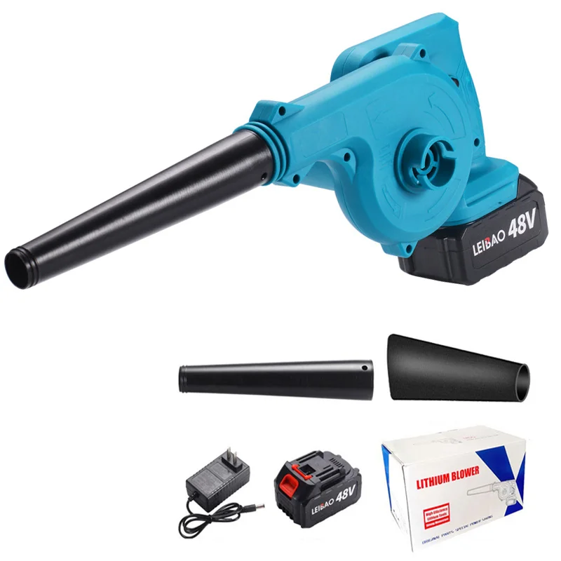 48V Garden Cordless Blower Vacuum Clean Air Blower Dust Blowing Dust