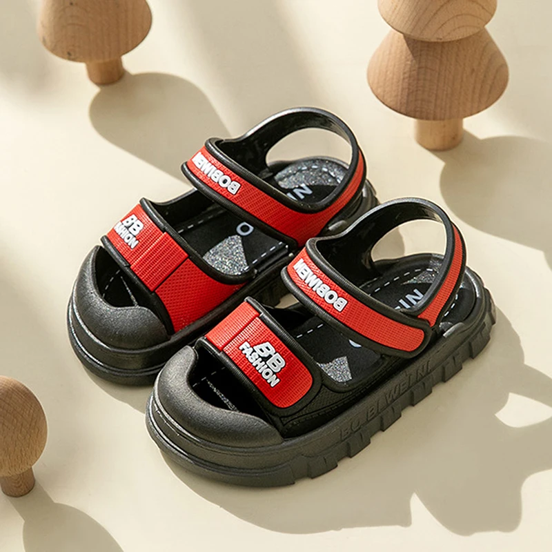 Toddler Boys Girls Summer Sandals Casual Outdoor Sport Sandals Non-Slip Sole Beach Shoes