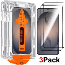 Premium HD Clear Tempered Glass Screen Protector with Fingerprint Unlock Compatibility - S26 Ultra (3PCS)