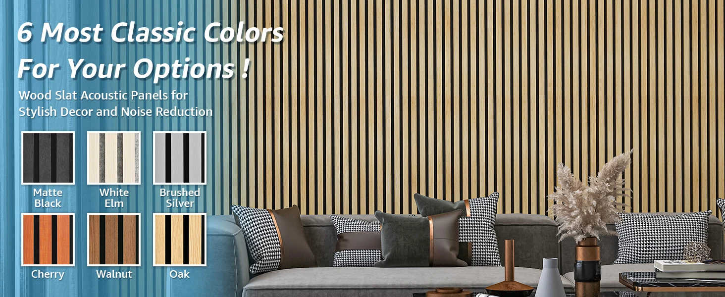 wood slat acoustic panels