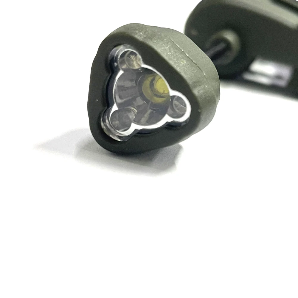전술 헬멧 LED 램프 MPLS 모듈형 개인 조명 측면 장착 벤드 슈퍼 브라이트, Airsoft, 사냥용 OPS 코어 아크 레일에 적합