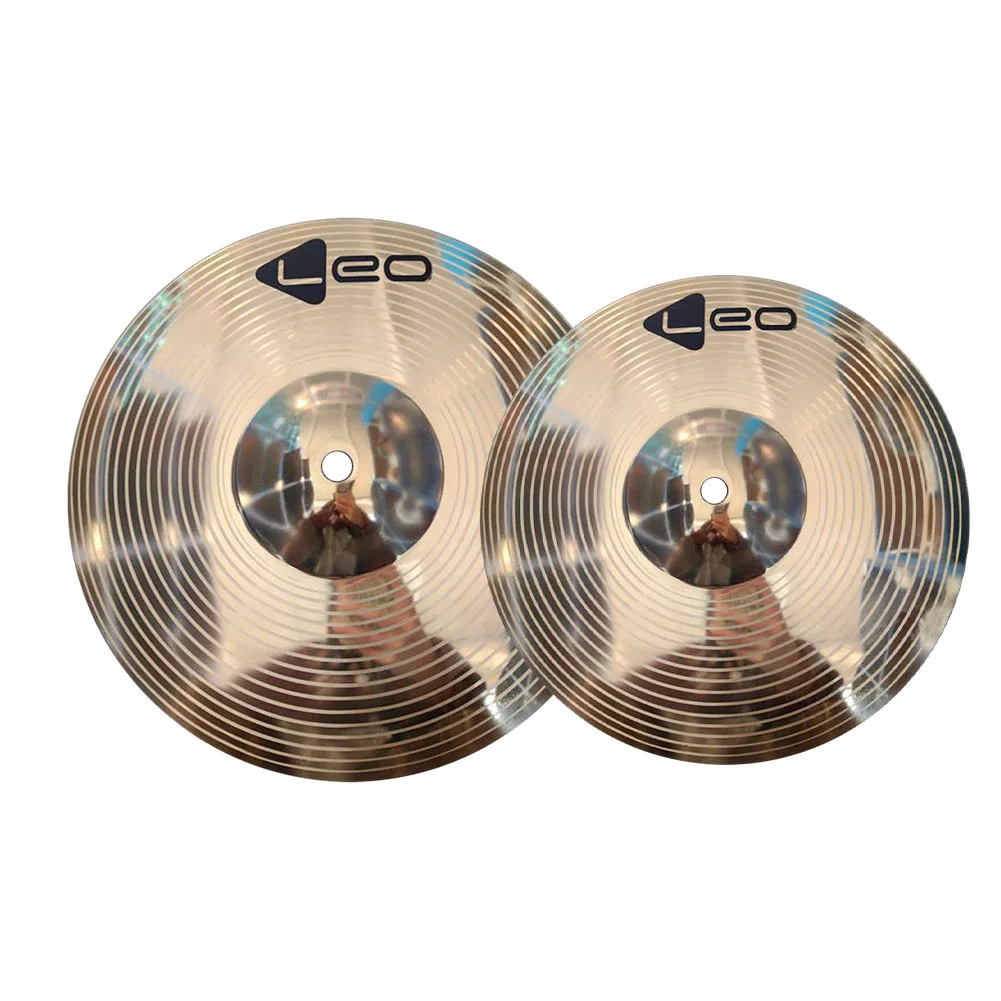 

Тарелка Hi-Hat Jazz для профессиональных игроков, чистые оттенки, громкие звуки, мелодический металлический блеск, блестящий
