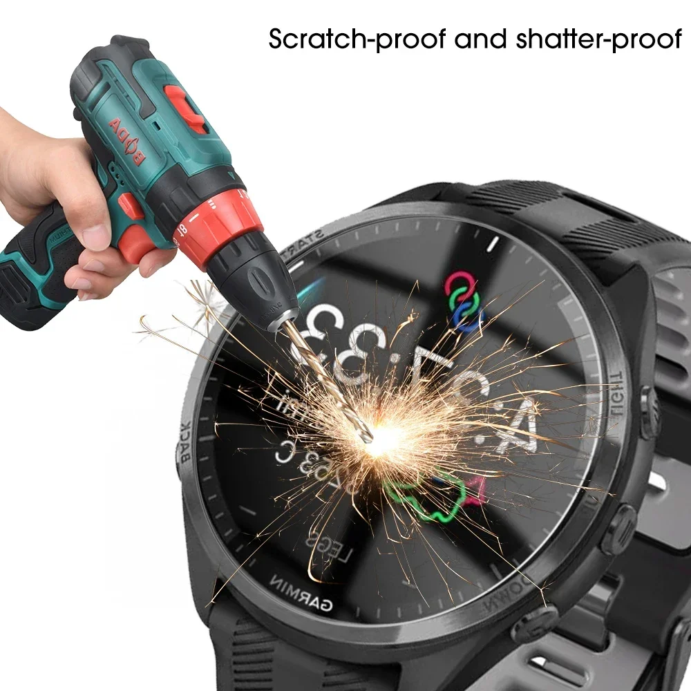 for Garmin Forerunner 965 955 945 935 735XT 165 265 255 265S 255S Tempered Glass Watch Screen Protector Anti-scratch Glass Film
