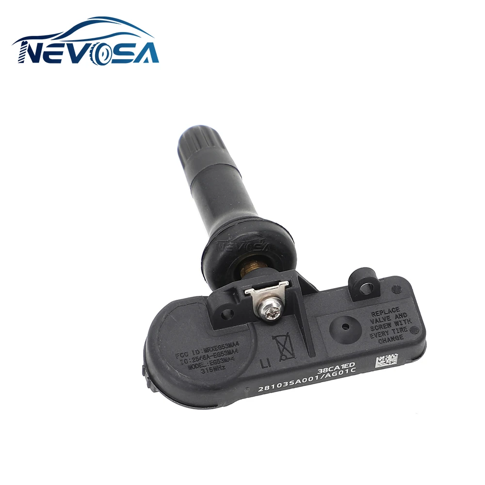 NEVOSA 28103-AG01C TPMS Tire Pressure Sensor For Subaru Forester Tribeca Outback Legacy Impreza XV Crosstrek 315MHz 28103-SA002