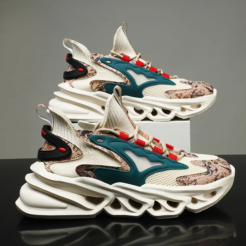 Shoes For Men's Sneakers 2022 Autumn Fashion Light Street Style Breathable Male Trainers Casual