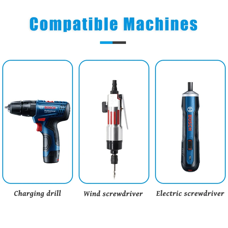 Screwdriver set 5/7/13pcs Special-Shaped Bit PH2 Triangle/U/Y Shape Three Points Cross Hand Tool/Power Tool