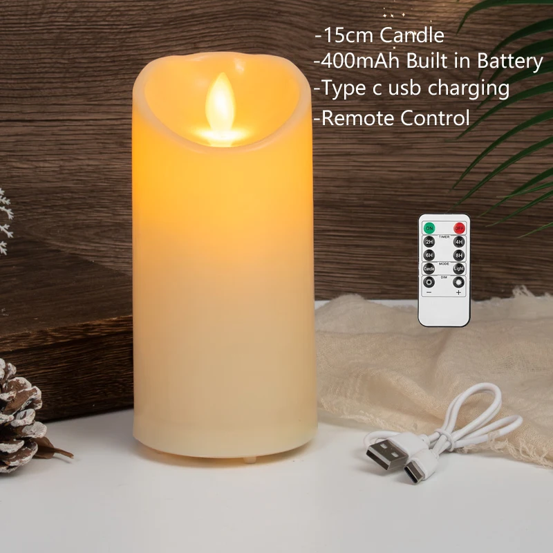 BrightDaily 12 lumini a LED con funzione timer (6 ore su 18 ore spente), mini candele senza fiamma, luce bianca calda, tremolanti, a batteria, per Natale, matrimonio, Halloween, feste, decorazione