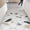 Entry Door Mats PVC Leather Non-slip Rugs Large Area Balcony Carpets Home Bathroom Rug Kitchen Waterproof and Oil-proof Carpet 4
