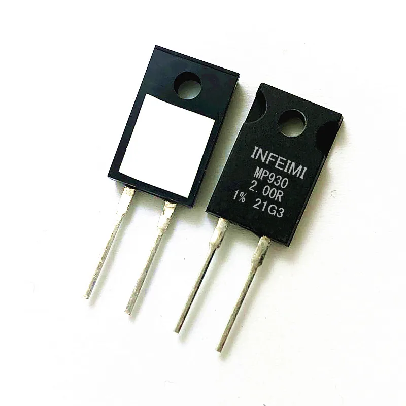 

MP930-2.00R-1% MP930-2.50K-1% MP930-3.00R-1% MP930-3.30K-1% Non-inductive thick film precision resistor(5PCS)TO220-2