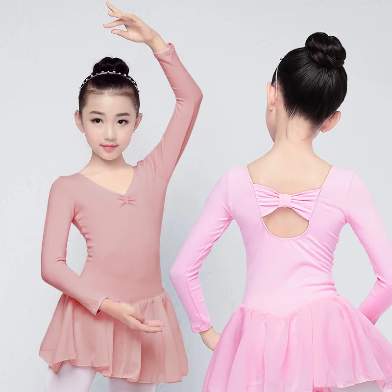 

1pcs/lot children ballet dancing leotard girl patchwork cotton ballet dancing costumes