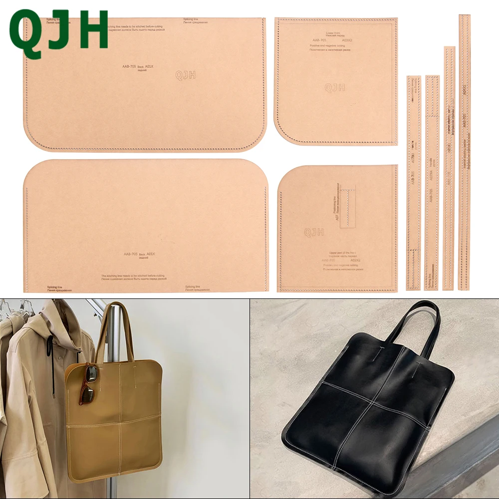 Diy Sewing Hard Kraft Pattern Leather Template Bag,Paper Acrylic Stencil  Template Sewing,Leather Patterns Templates For Handbag - AliExpress