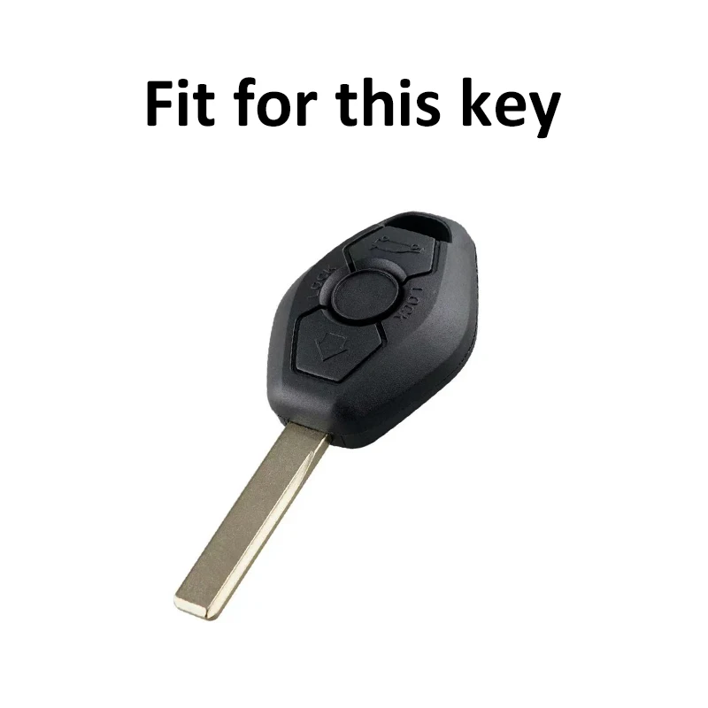 Deluxe Protective TPU Car Key Cover with Fob Sleeve