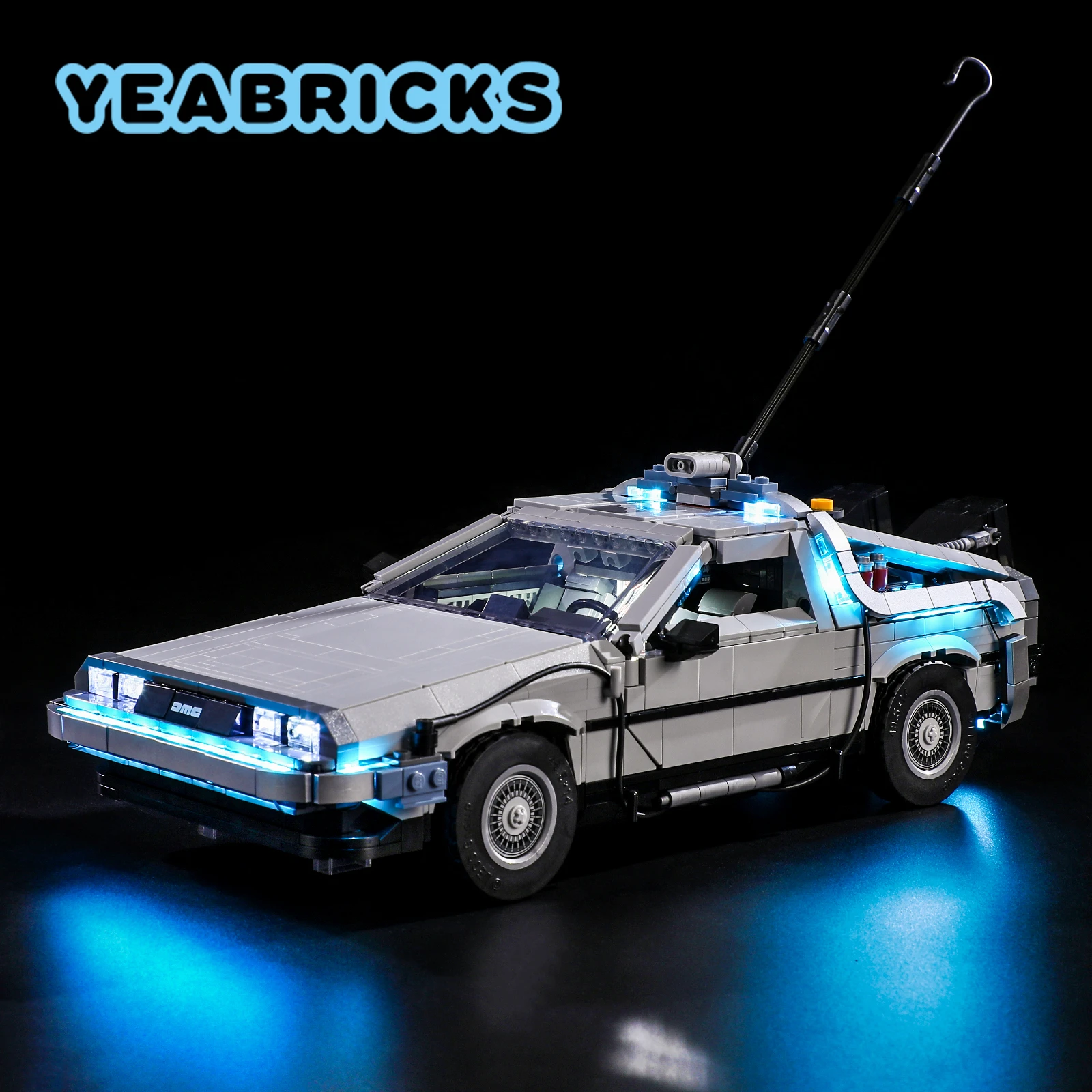 Yeabricks Led Light Kit For 10300 Back To The Future Time Machine