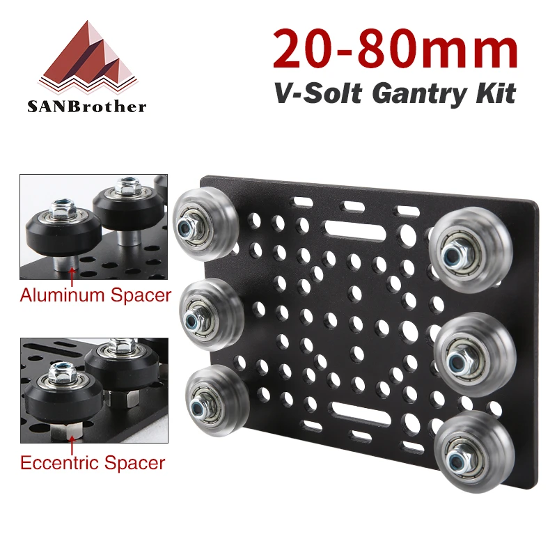 Adaptateur de potence ahead Satori Up-4 avec entretoises - mat noir