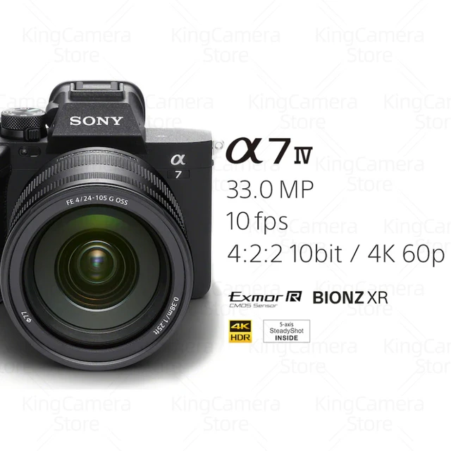 Sony a7 IV (Alpha ILCE-7M4) Compact System Camera with 28-70mm