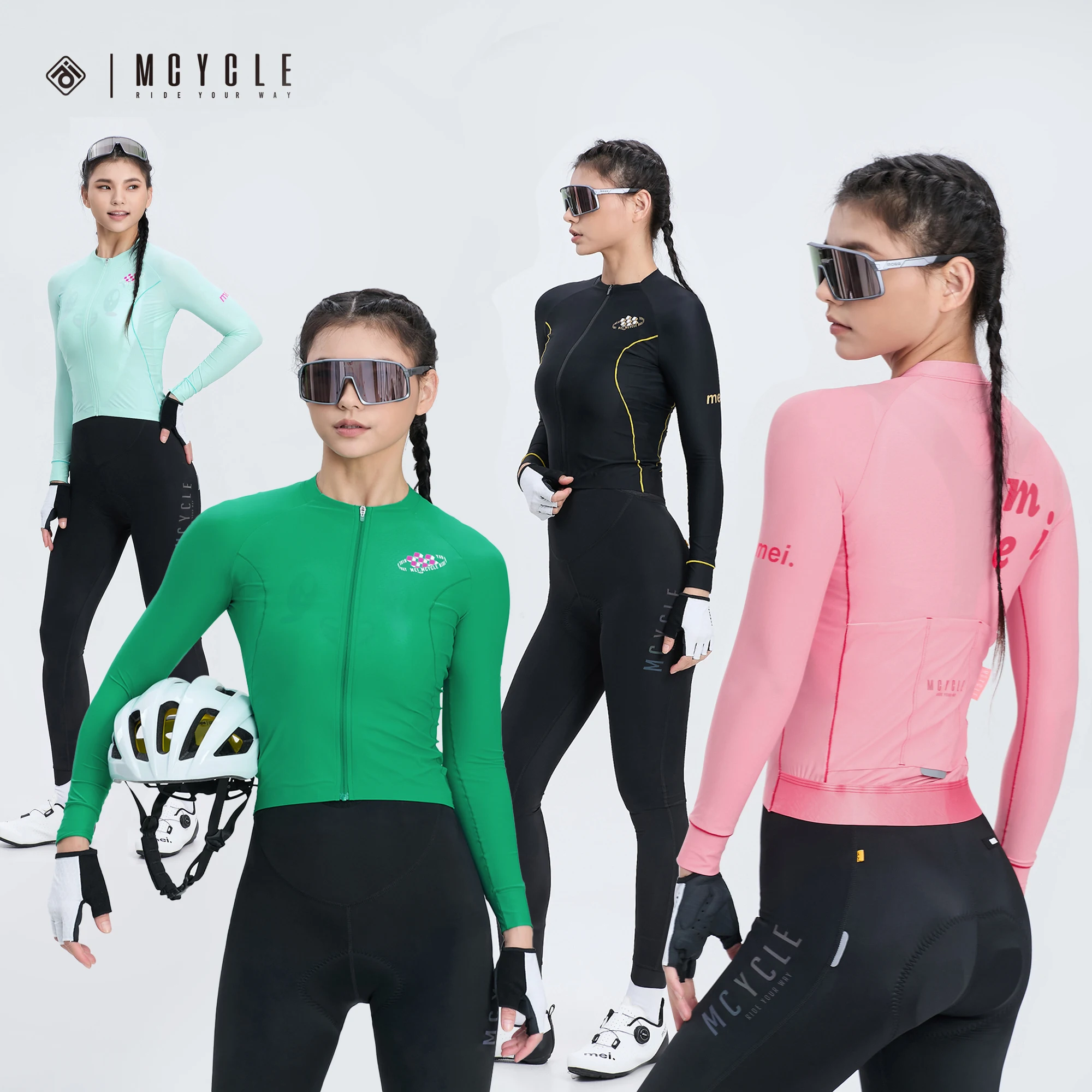 Mcycle Cycling Uniform Breathable Riding Jersey For Women Quick Drying Cycling Jersey