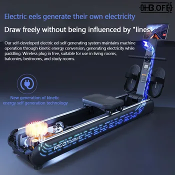 Foldable Magnetic Rowing Machine 1