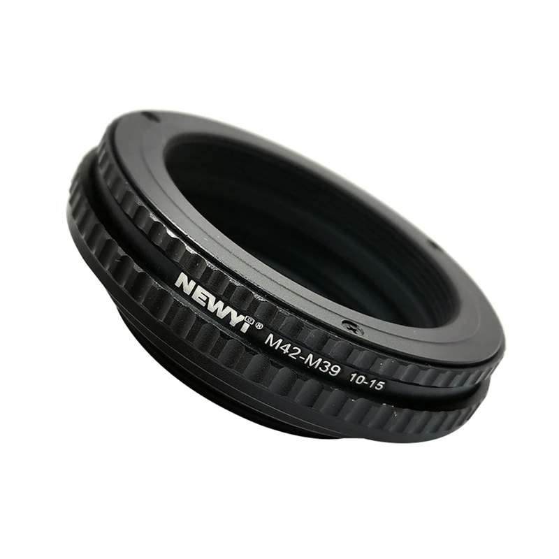 

NEWYI M42-M39 10-15 Focus Barrel Focus Ring Camera Adapter Ring Adapter Barrel Zoom Head Change Ring