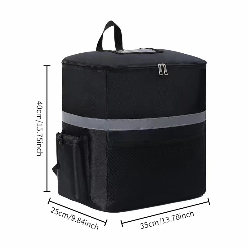Takeaway Box Backpack Shoulder Insulation and Thick Large Capacity Outdoor Camping Food Delivery Box