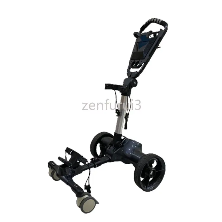 

Remote Control Golf Carts Slow Motion Playback Electric Golf Caddy Follow Me Recording Charging Following Golf Trolley