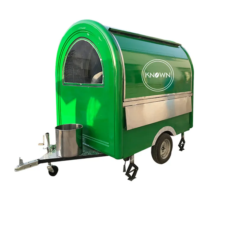 

Street fast food or fruits mobile hotdog food trailer kitchen food truck cart