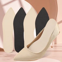 Sandales à talons hauts, demi-coussinets, semelle intérieure en cuir pour chaussures, insert antidérapant pour femmes, Ultra-fin, absorbant la sueur, respirant, peut être collé 2
