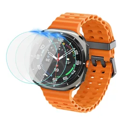 Premium Tempered Glass Screen Protector for Smart Watches - HD Clear Finish (3 Pcs)