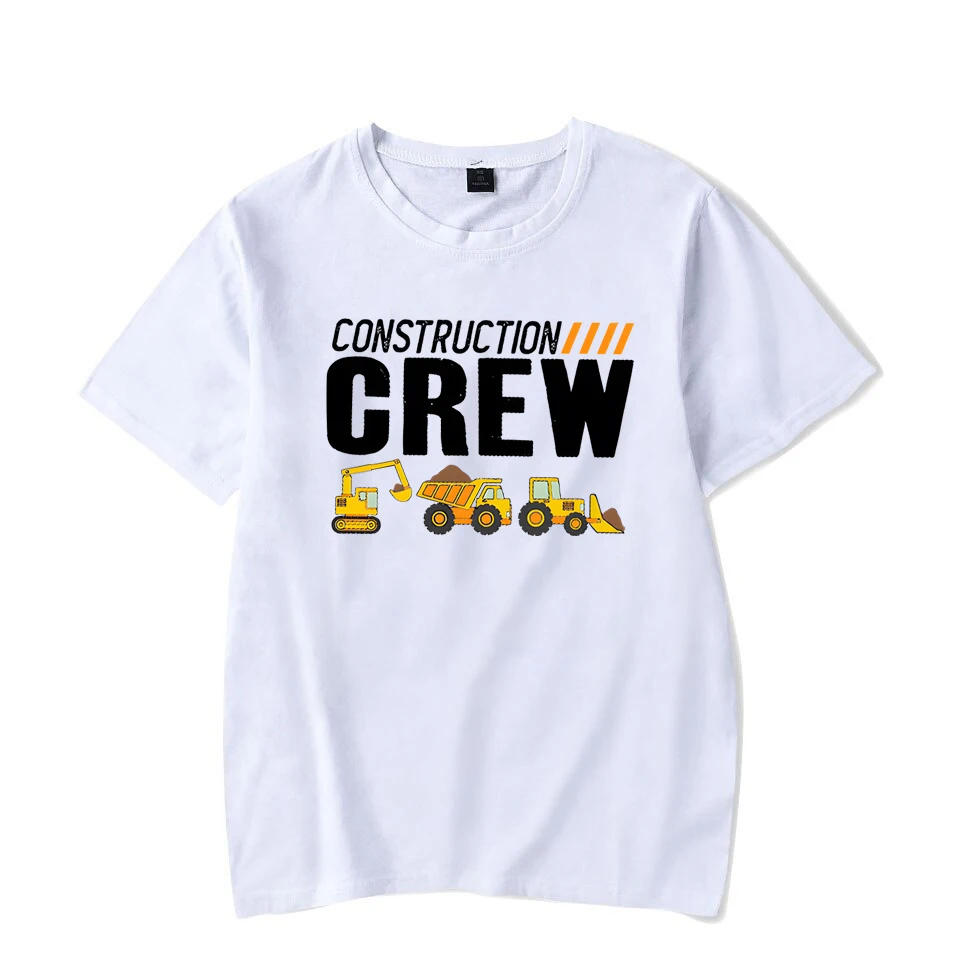 thumbnail image 1 of Camisetas familiares a juego con excavadoras para cumpleaños Camiseta divertida con el equipo de construcción "Two and Diggin It" Traje a juego para cumpleaños con camión volquete, 1 of 5