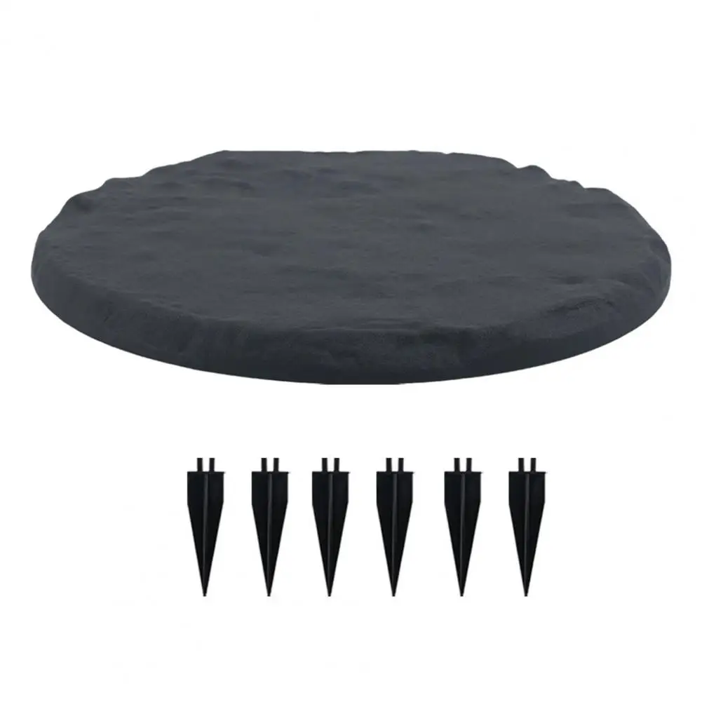 Uv Resistant Stepping Stone Decorative Weather-proof Garden Stepping Stones for Outdoor Pathways Landscaping Round for Yard