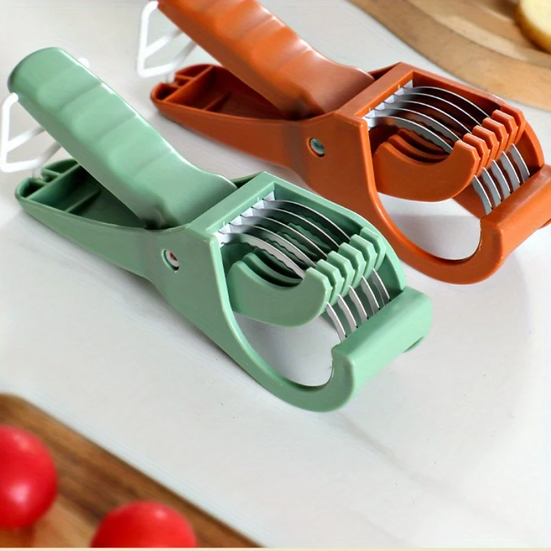 Kitchen Stainless Steel Fruit and Vegetable Slicer Multifunctional Vegetable Salad Fruit Slicer