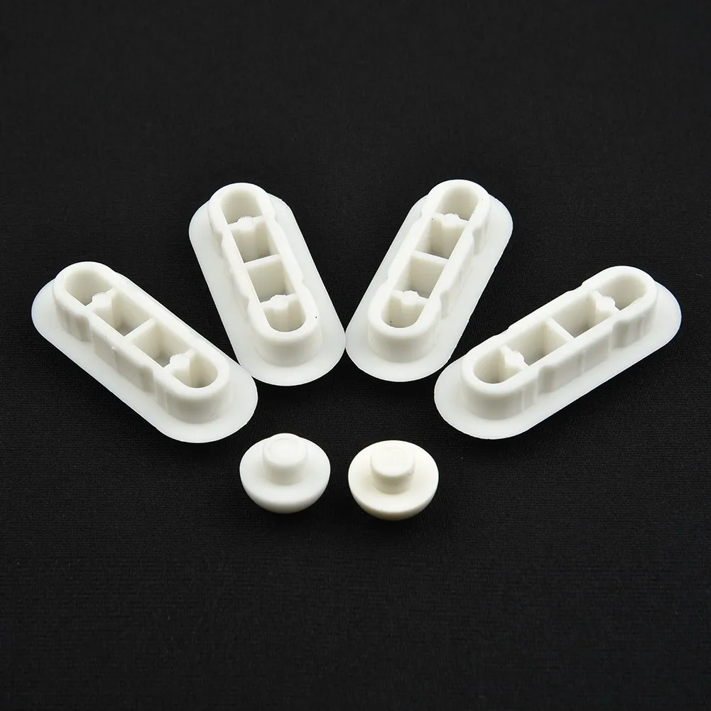 Toilet seat accessories 6pcs/set toilet seat pad bumper shock absorber plastic lid lifter kits