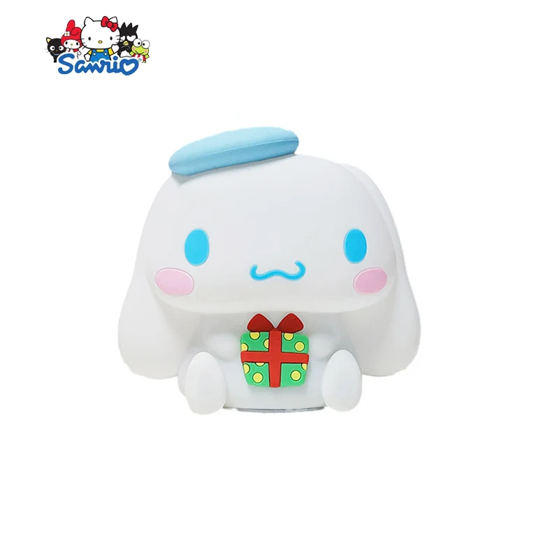 

Sanrio Cinnamoroll Night Light Cute Kawaii Cartoon Desktop Bedside Pat Light Silicone Dolls Light Decoration Toys Girls Gifts