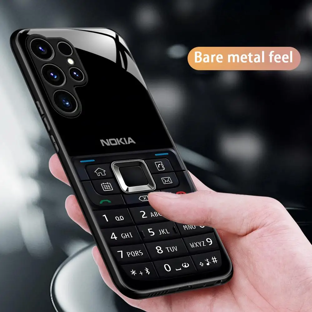 Premium Magnetic Glass Phone Case - Cool Design by N-Nokiaes-s Brand