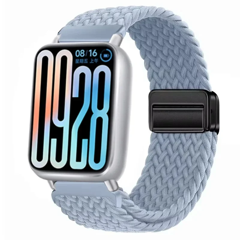 Nylon Braided Magnetic Buckle Strap - Breathable & Comfortable Replaceable Band