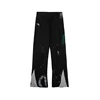 2025 new Men's sweatpants from a fashion brand are classic style splashed with graffiti letter print,and loose slacks 2