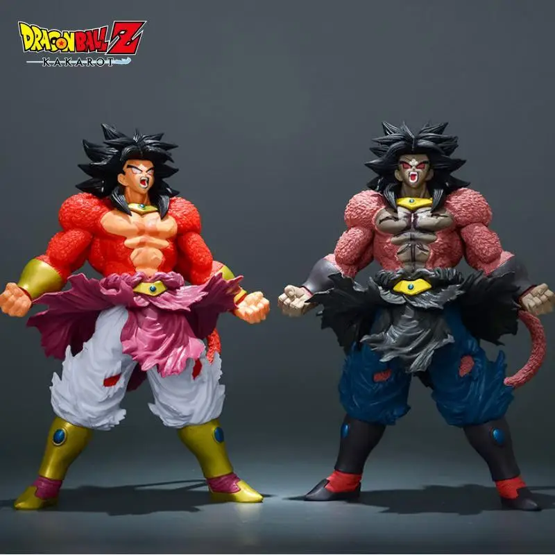 32Cm Super Dragon Ball Heroes Figure Broly Ssj4 Broly Dark Pvc Action Figures Modello Statua Giocattoli Per Bambini Regali Di Compleanno