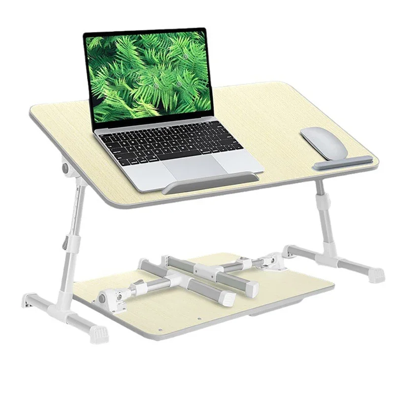 Multi-functional Folding Laptop Stand Holder Study Table Desk Foldable Computer Desk For Bed Sofa Tea Serving Table Stand