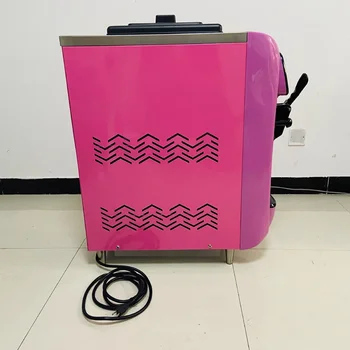 Ice Cream Machine Table Top Hard Ice Cream Yogurt Maker 1400W Automatic Benchtop Gelato Home Appliance Commercial