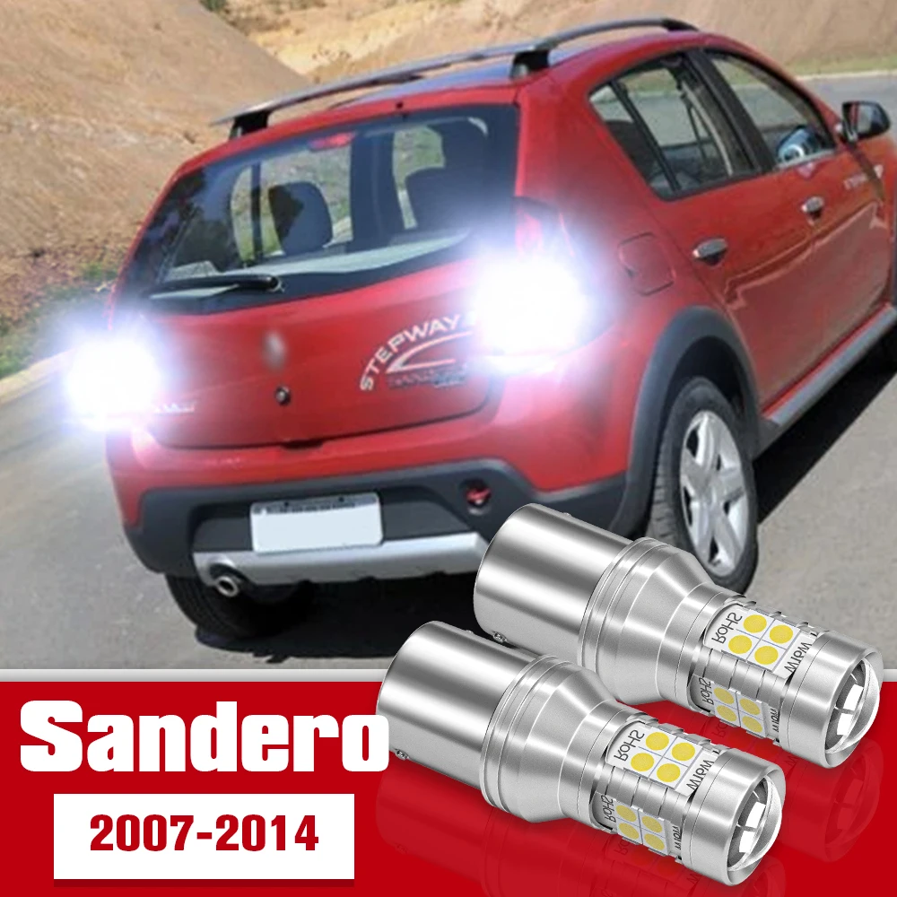 

2pcs Reverse Light Accessories LED Bulb Lamp For Renault Sandero 1 2 2007-2014 2008 2009 2010 2011 2012 2013