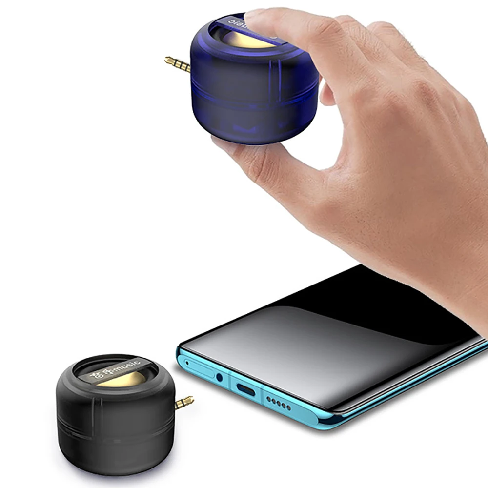 External Wired Home Portable Mini Speaker 3.5mm Mini Cell Phone External Speaker