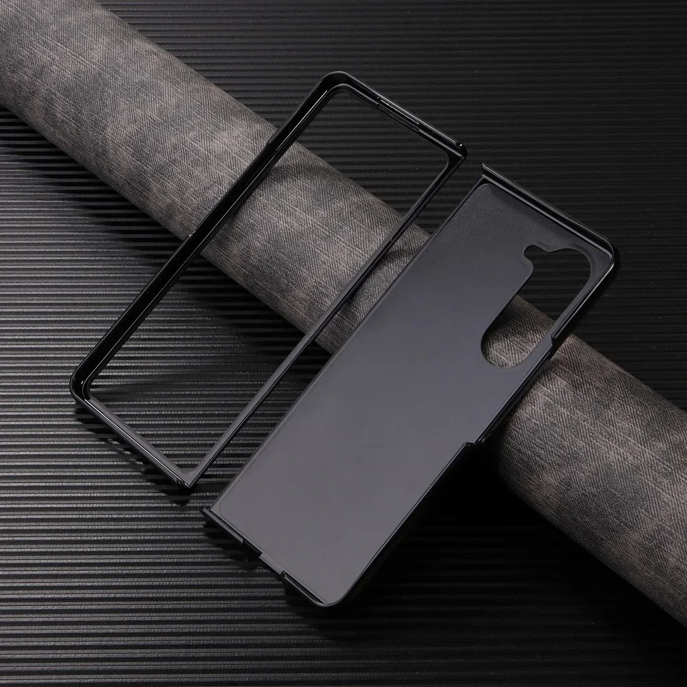Étui de luxe en cuir PU + PC pour Samsung Galaxy Z Fold 7 6 5 4 3 5G Fold7 Fold6 Fold5 fente pour carte housse de téléphone Etui Coque – Image 2