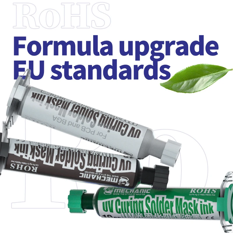 Enhanced UV Solder Mask Ink for PCB Protection - Available in Multiple Colors